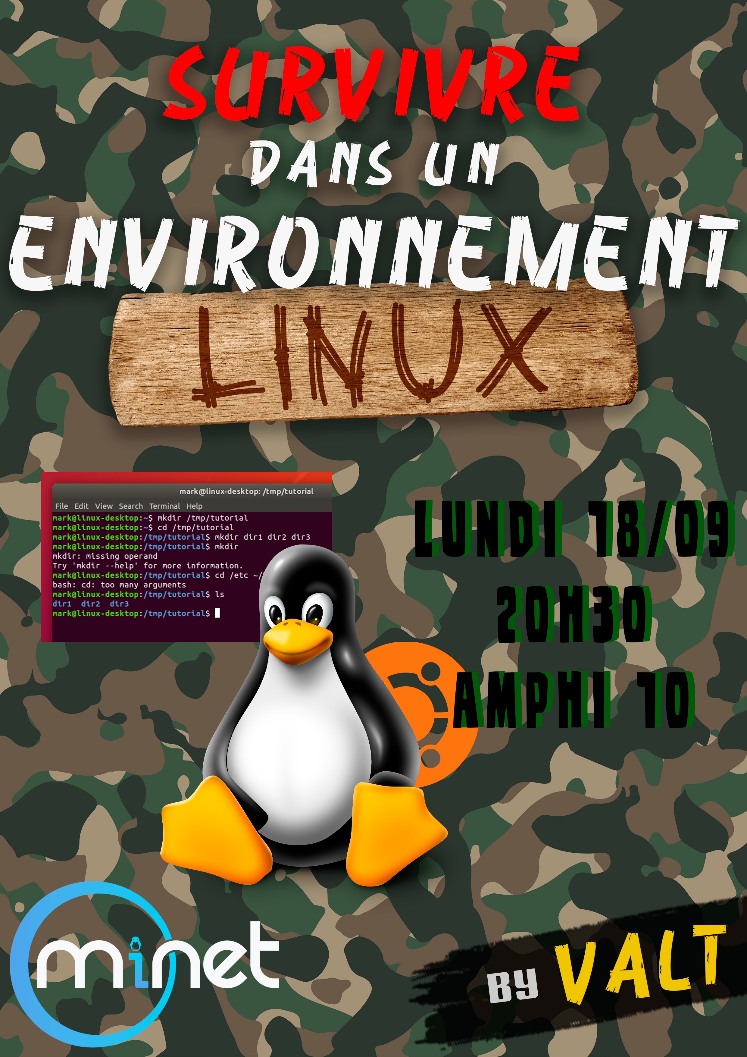 Le TP Linux dont vous êtes le Héro